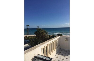 a beautiful villa beachfront in hammamet