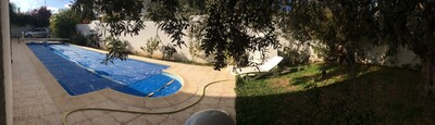 a very nice villa with pool in North Hammamet