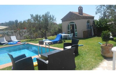 dans la campagne de hammamet sud une grand villa sb