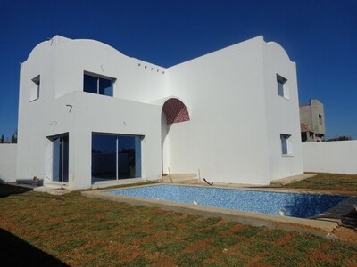AV villa proche hammamet sud  une belle villa neuve