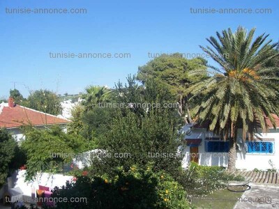 Floor of villa furnished in a residential area