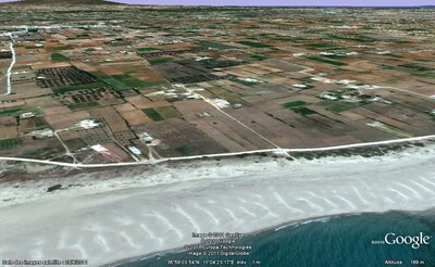 land dar allouch 150 m to the beach