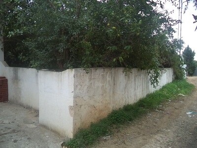 terrain clôturé de 280 à hammamet