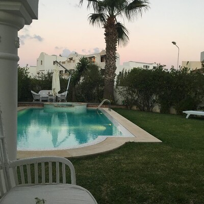 ocation estival d'une trés belle villa a yasmine hammamet