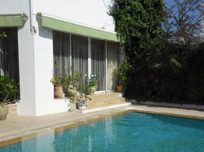 Villa s + 3 with pool not overlooked 2 km from Hammamet Yasmine