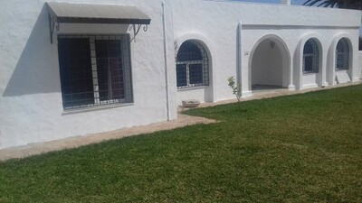 Villa plain pieds 2 ème ligne sur mer aux deux oueds