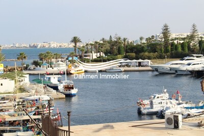 appartement avec une magnifique vue sur port kantaoui