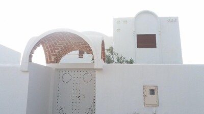 moderne villa avec piscine