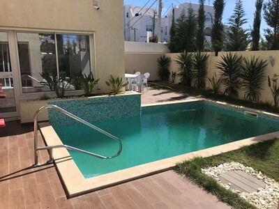Villa ALMAZ	Réf: située à hammamet nord location à l'année