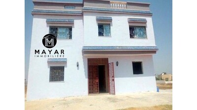 Mison 1000m² à vendre hammamet sud