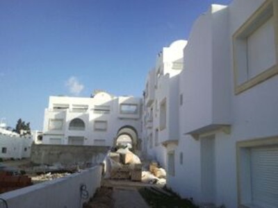 des appartements pied dans l'eau  situé à Hammamet Nord