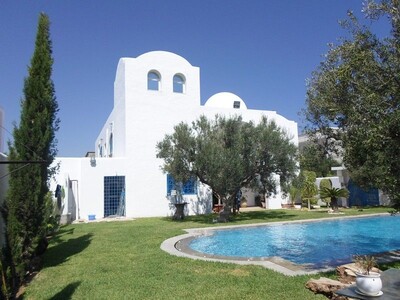 villa avec piscine hamammet