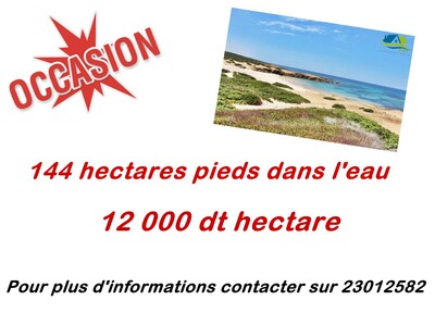 144 hectares pieds dans l'eau