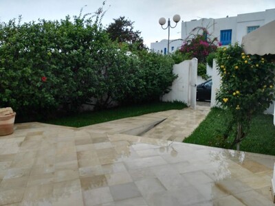 Villa pieds dans l'eau dans une Résidence à Nabeul