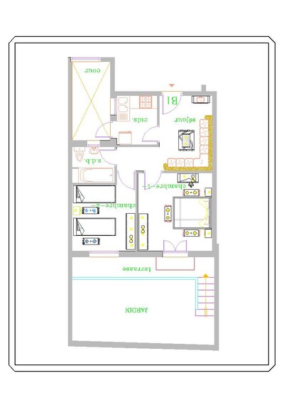 Apartment in monastir / cont: 22881765 / 97649125