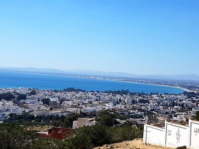 Terrain vue sur mer panoramique