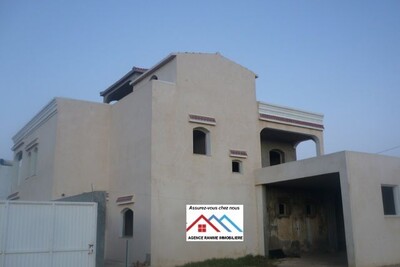 Villa ds 500 a la mer d'el haouaria