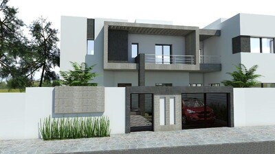 trés agréable villa avec piscine à Hammamet nord y