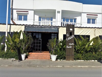 av fond commerce salon de thée dans la zone touristique hammamet