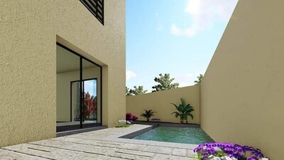 Triplex vec piscine haut standing