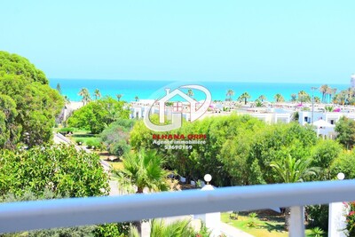 appartement s+2 rz elborj vue sur mer et pied dans l'eau