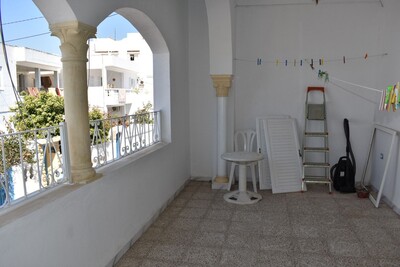 joli étage de villa à hammamet