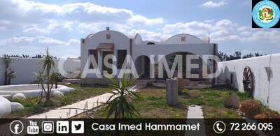 Villa arabesque à douikhla Yasmine Hammamet