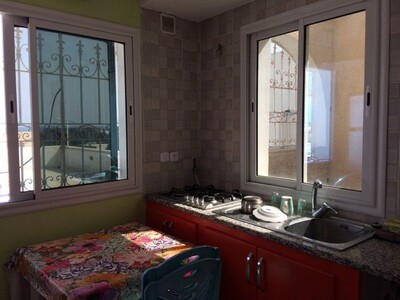a louer un bel appartement à Hammamet nord INT