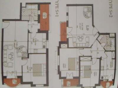 apartment s + 1 to hammamet in the tourist area