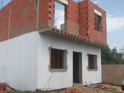 2 unfinished villas at mrezgua hammamet north