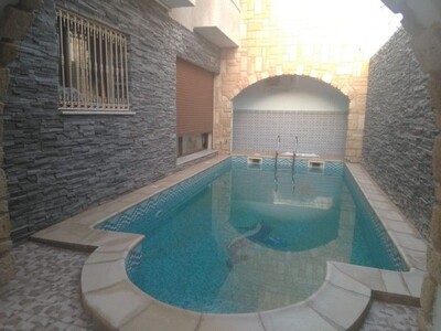 Villa style américain avec piscine un appartementtt