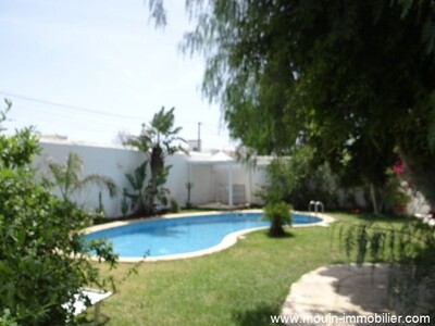Villa Arij al à Hammamet zone corniche