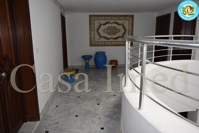 an apartment occupies the 3rd floor