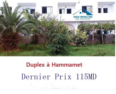 To sell duplexes not far from the HOTEL SAMIRA CLUB