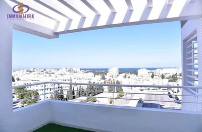 un appartement S+3 de Haut standing lumineux avec une vue