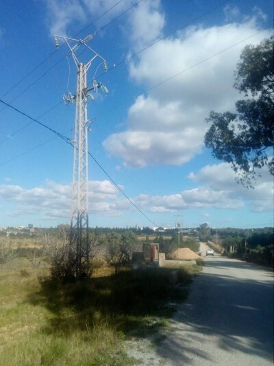 terrain pas loin de hammamet centre ville