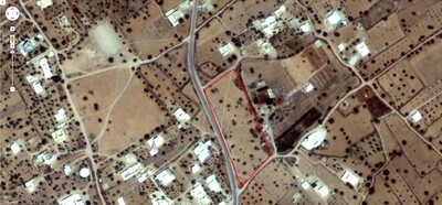 Terrain situé erriadh benidis djerba