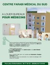 A LOUER BUREAUX POUR MÉDECINS