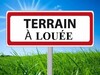 terrain à louer clôturer
