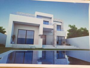 une belle villa en 3D haute standing a vendre à hamammet Nord BS