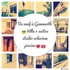Gammarth villa jumelée de luxe neuve typologie triplex jardin