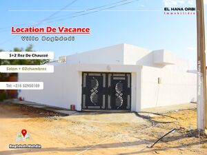 A Louer Villa En Rdc Sur La Nouvelle Zone Touristique Baghdedi