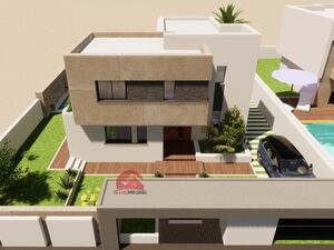 VILLA AVEC PISCINE À DJERBA TUNISIE  RÉF