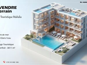 terrain R+2 front de mer à usage touristique pour hôtel