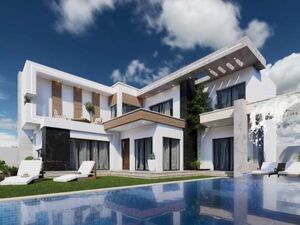 villa en cours de finition