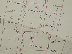 A vendre 6 parcelles de terrains sur la route de Sidi Salem