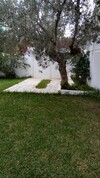 villa avec un abri de voiture et grand jardin à hammamet