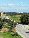 terrain pied dans l'eau titre bleu